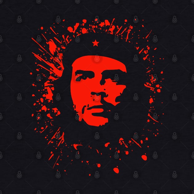 Che Guevara Rebel Cuban Guerrilla Revolution T-Shirt by HiDearPrint